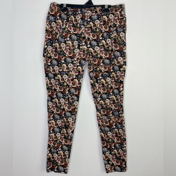 Zara Pants - ZARA bouquet of roses print pants